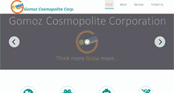 Desktop Screenshot of gomozcosmopolite.com